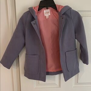 Cat & Jack Kids Purple Jacket with Pink Lining